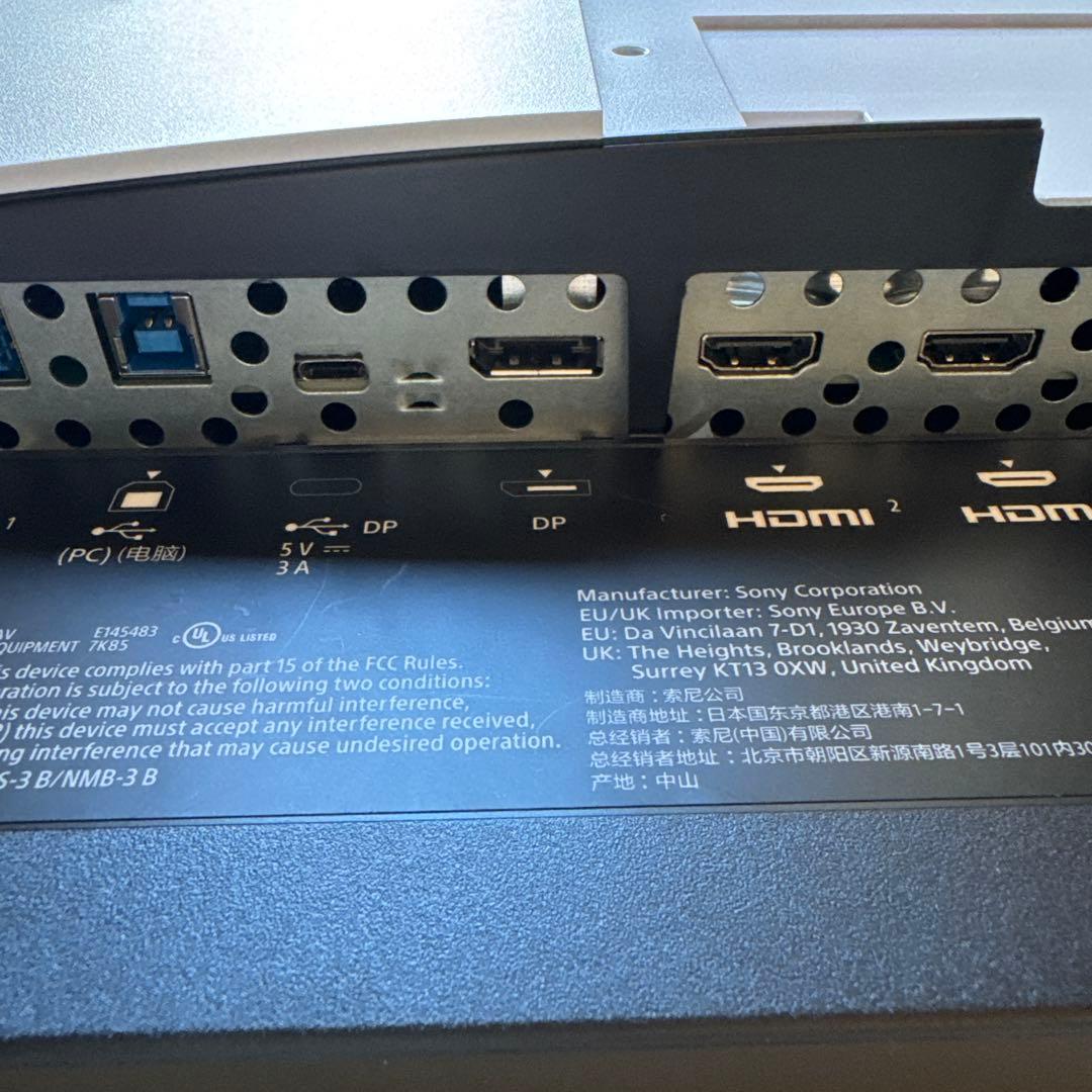 [難あり]SONY INZONE M9 4K 144Hzゲーミングモニター