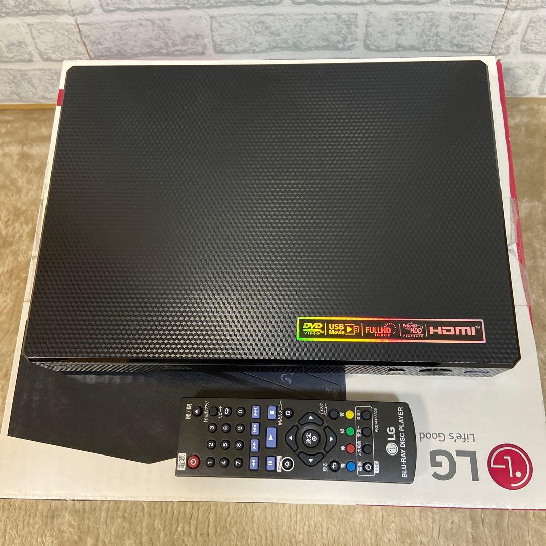 ＬＧブルーレイディスク/DVDプレーヤーBP250 高画質　コンパクトサイズ
