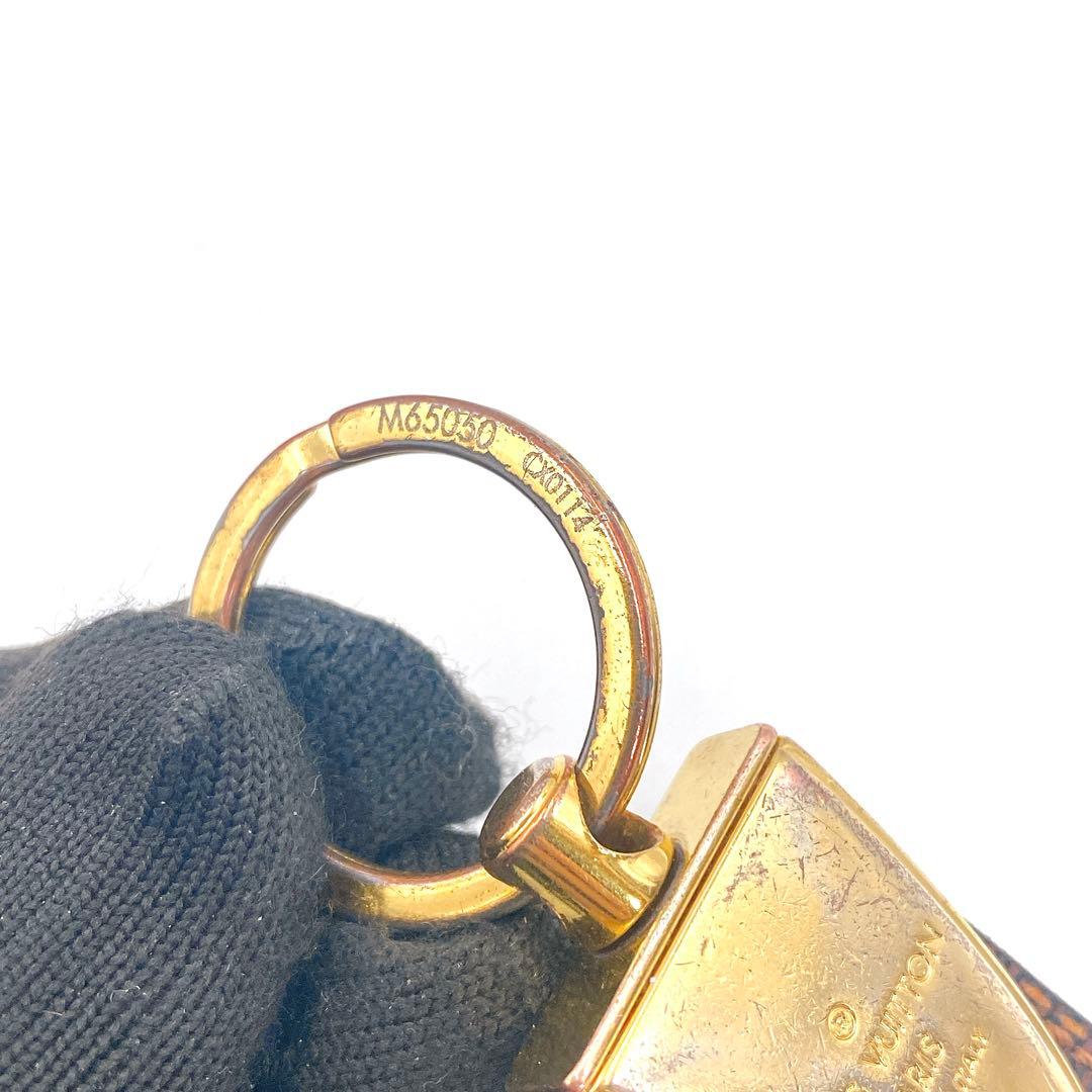 ルイヴィトン ダミエ ポルトクレ ドラゴンヌ キーホルダー キーリング