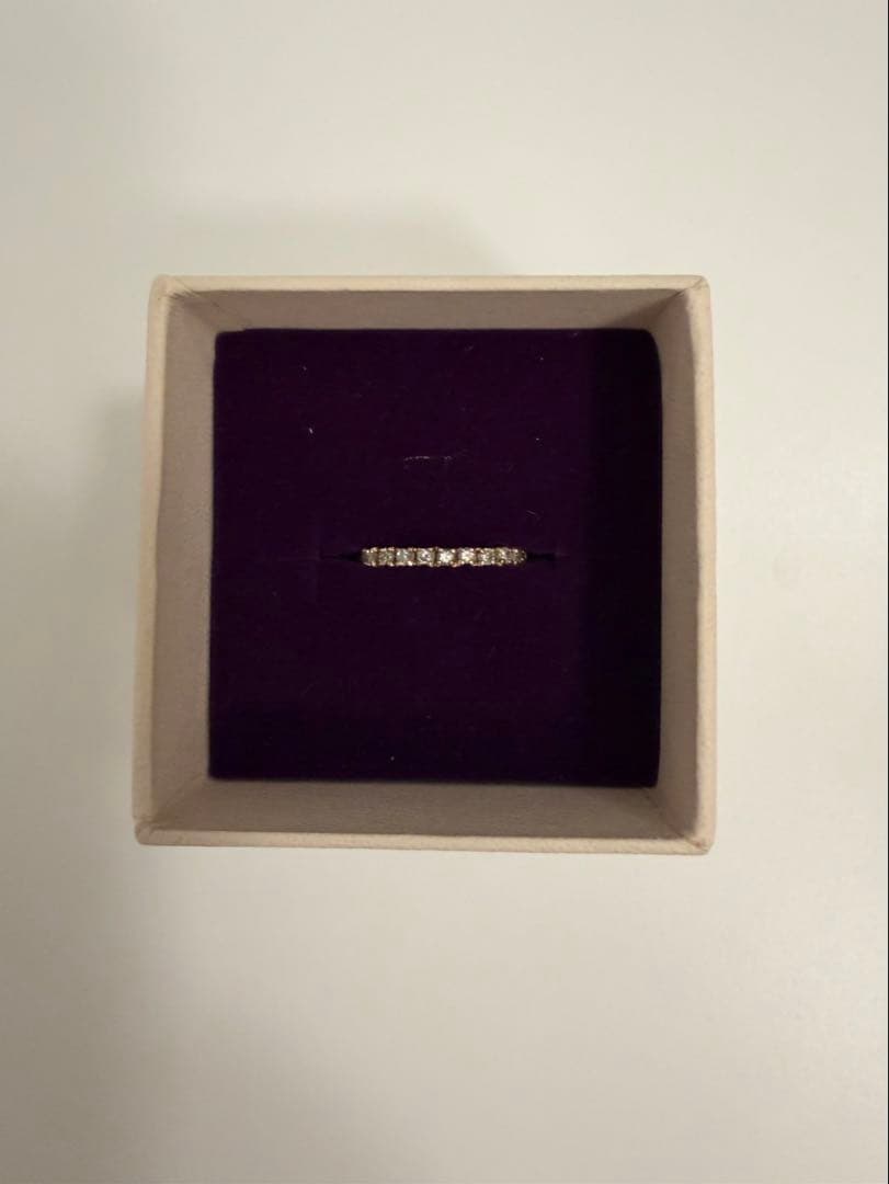 agete ピンキーリング4号　K10