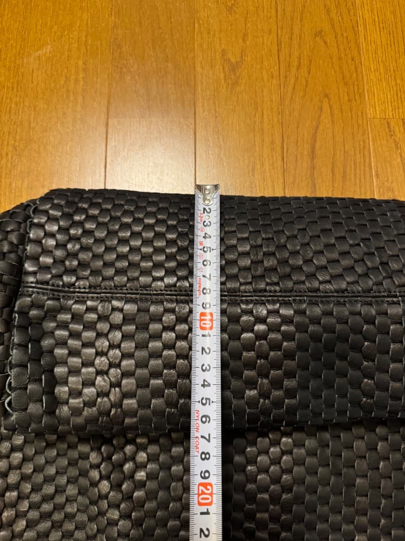 【美品】Bruno Parise Italia ブラックトートバッグ