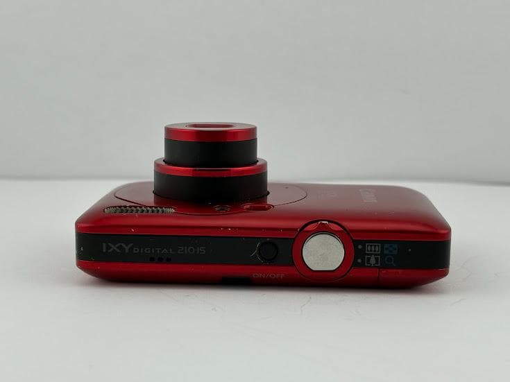 ★良品★ キヤノン CANON IXY DIGITAL 210 IS レッド