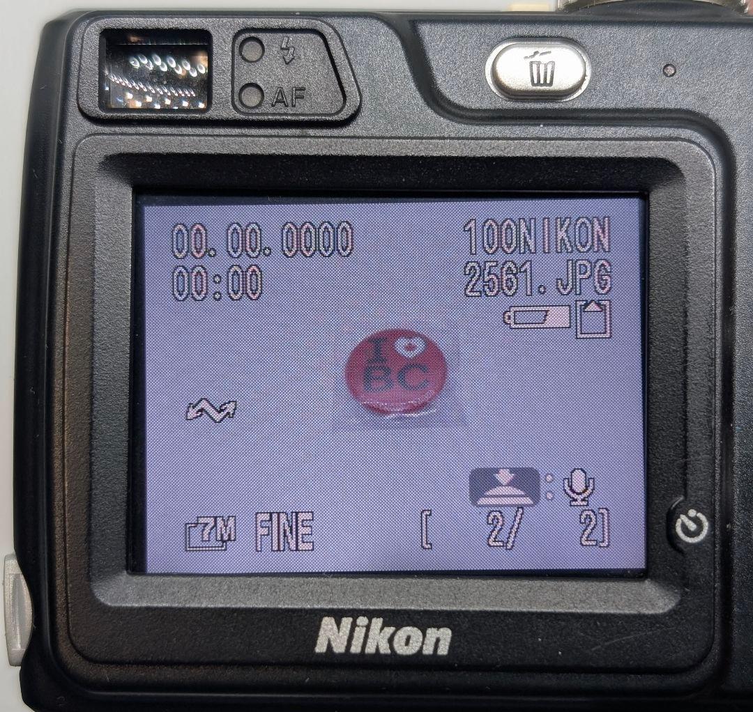 Nikon COOLPIX デジタルカメラ 2台 動作品 バッテリー付 訳あり