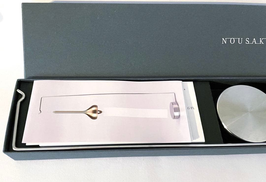 能作　風鈴　スリム　シルバー　風鈴スタンド　セット