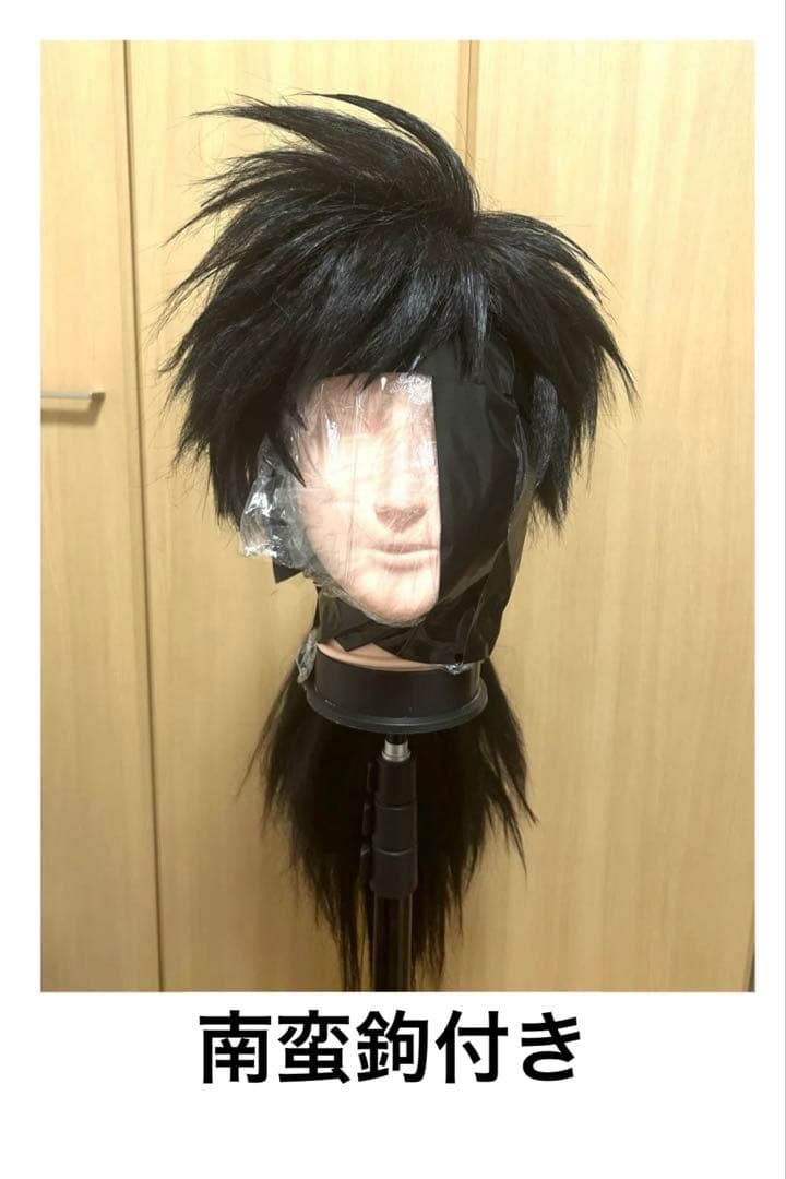 忍たま　浜守一郎　コスプレウィッグ　南蛮鉤付き