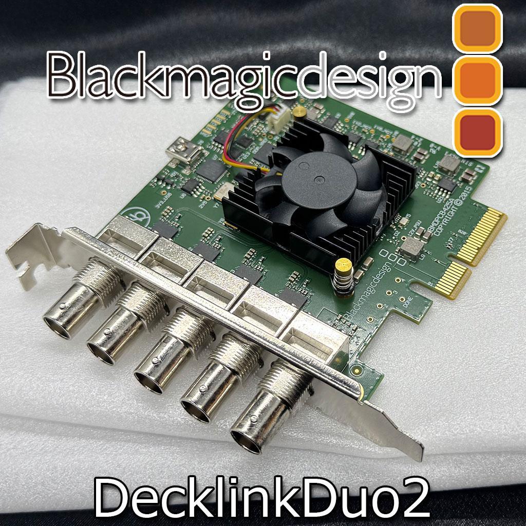 その他 Blackmagic Design Decklink Duo 2