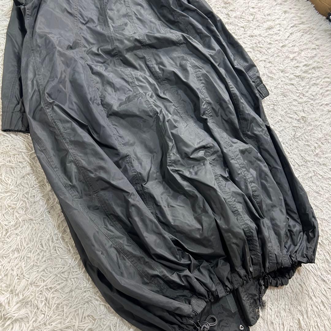 14372✨ISSEY MIYAKE パラシュートコート ナイロン フード収納