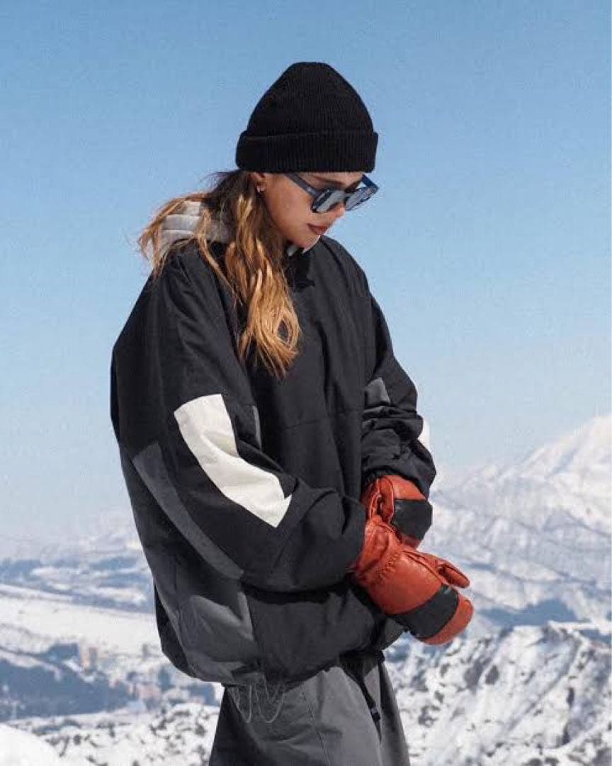 MAHF SUPPLY Vネック スノーボードウェア Mサイズ