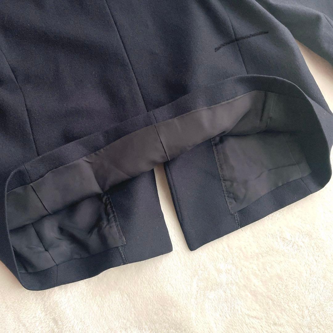 極美品⭐︎theory luxe ネイビー SAXONY.SOFT パンツスーツ