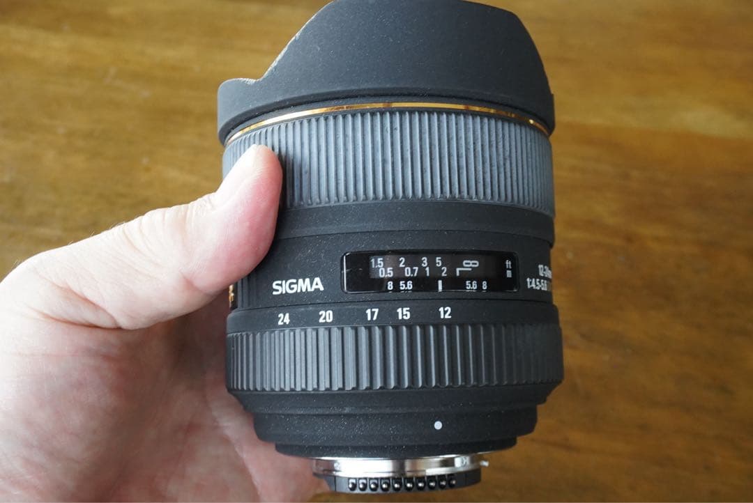 レンズ(ズーム) SIGMA EX 12-24mmF4.5-5.6 DG HSM