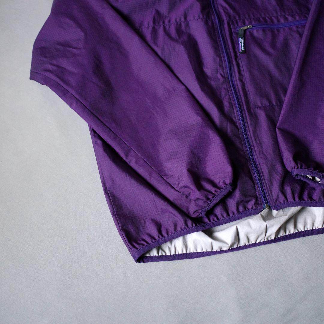 て*ぺ様 希少 96年製 パタゴニア ウインドシェル XL パープル コスタリカ