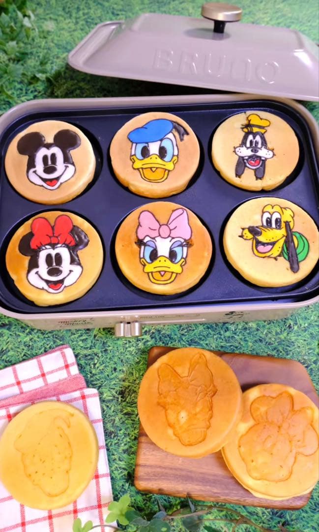 BRUNO コンパクトホットプレート ミッキーマウスデザイン　BOE134-BE