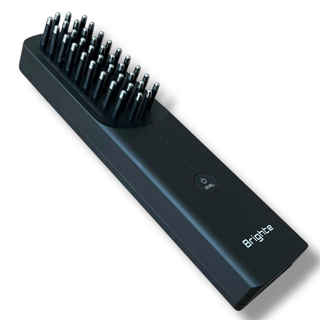 極美品 Brighte エレキブラシ 美顔器 電気ブラシ ボディケア 頭皮ケア