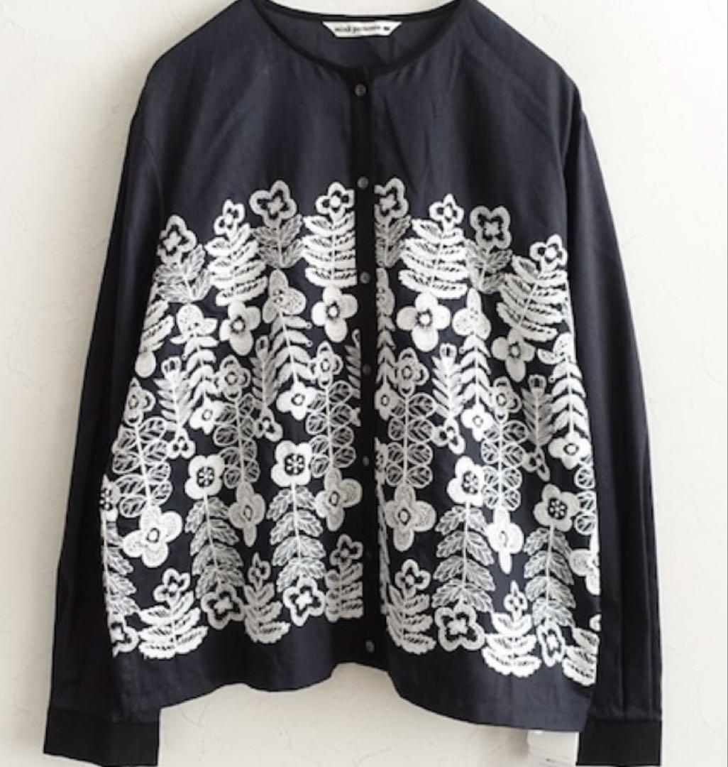 ミナペルホネン　swing garden ブラウス 40