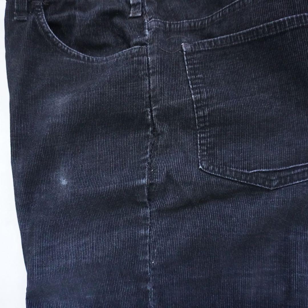 ま*ち様 【70s】levisリーバイス 517 ブラックコーデュロイ bigE