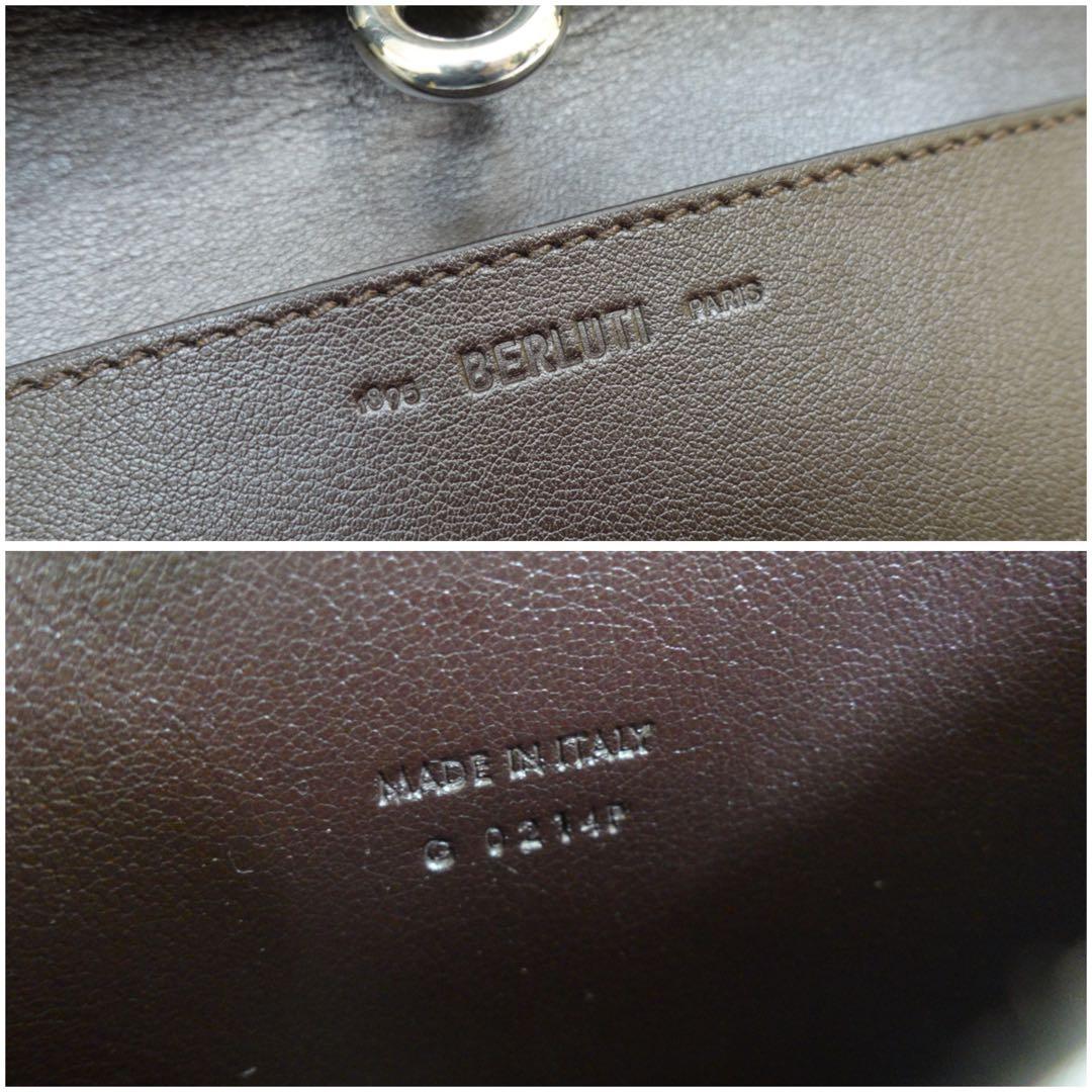 【未使用品】ベルルッティ　ショルダーバッグ　エミーオ　ホーボー　メッセンジャー