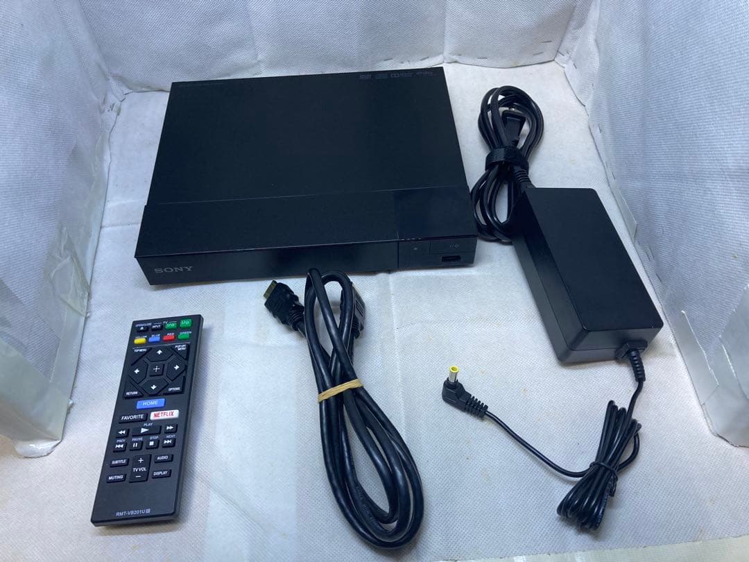 SONY ブルーレイプレーヤー BDP-S1500　2019年製　動作品