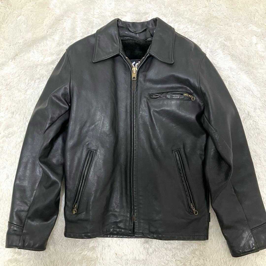 が*ー様 希少 美品 レア品番 ATV101 schott ライダース 36 M