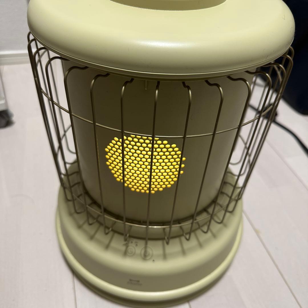 BRUNO 全方向型ファンヒーター クラシックストーブ タン