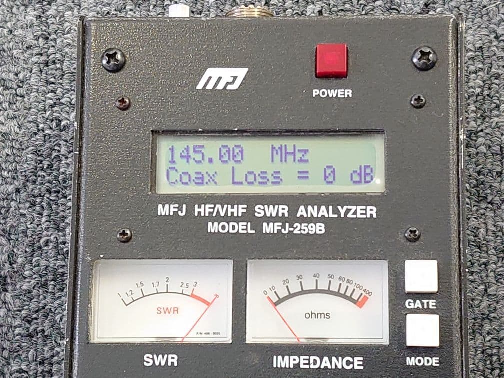 MFJ-259B HF/VHF アンテナアナライザー