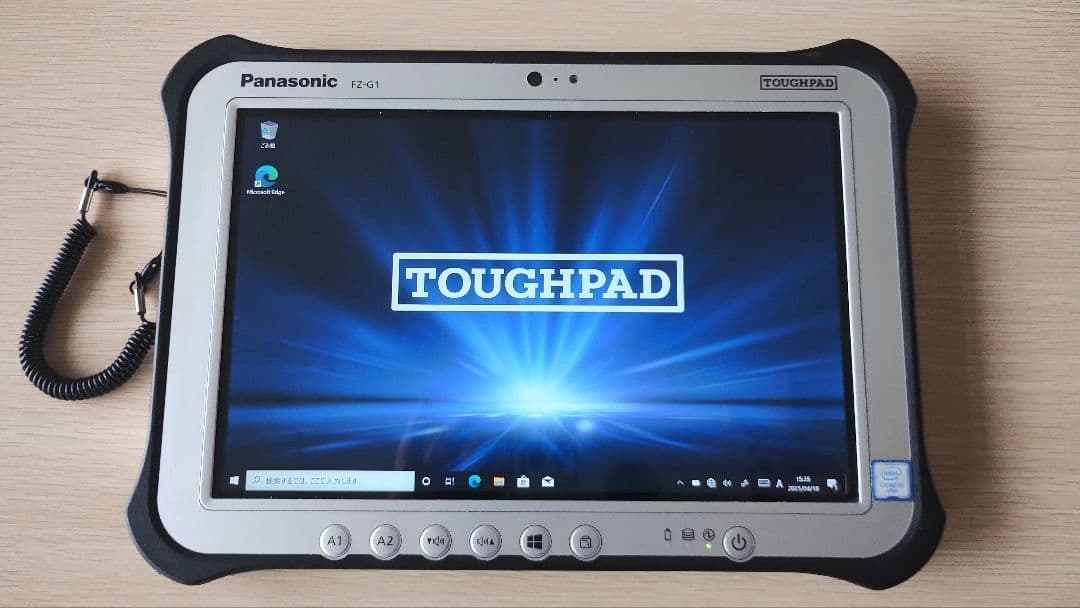 Toughpad タブレット PC 本体＋予備バッテリー,ショルダーケース