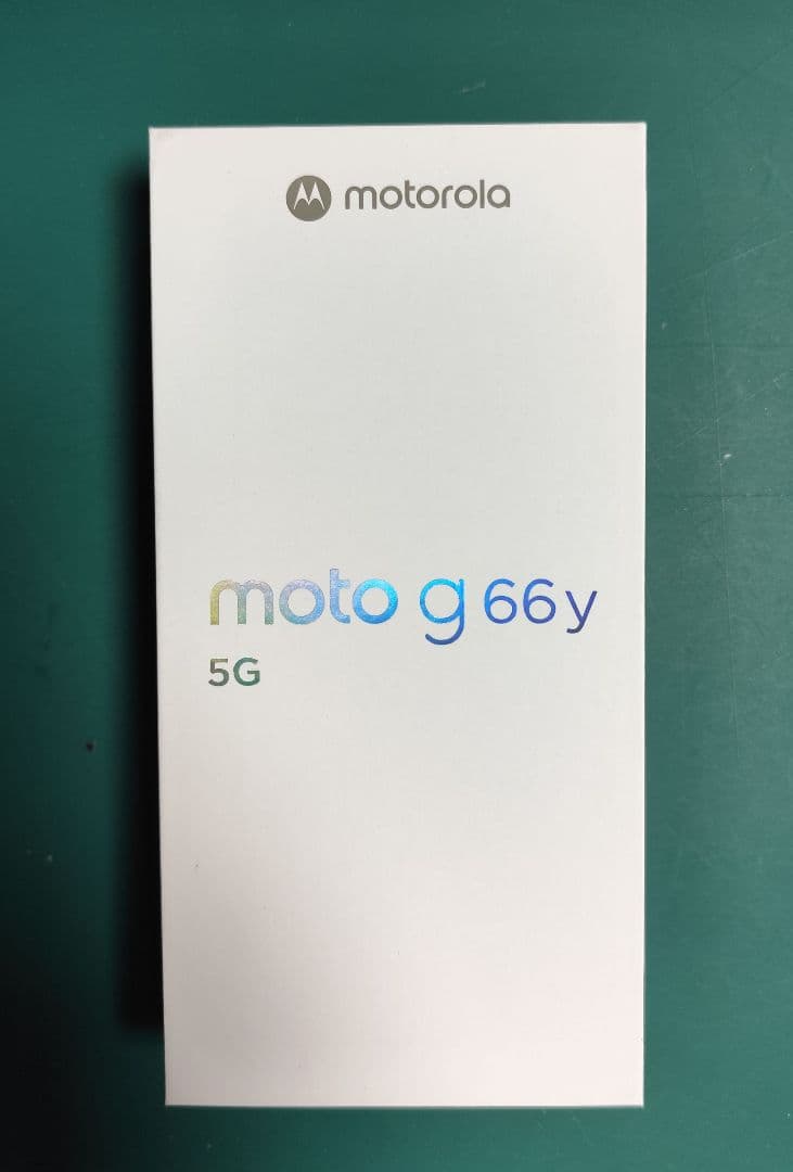 スマートフォン本体 moto g66y 5G 128GB