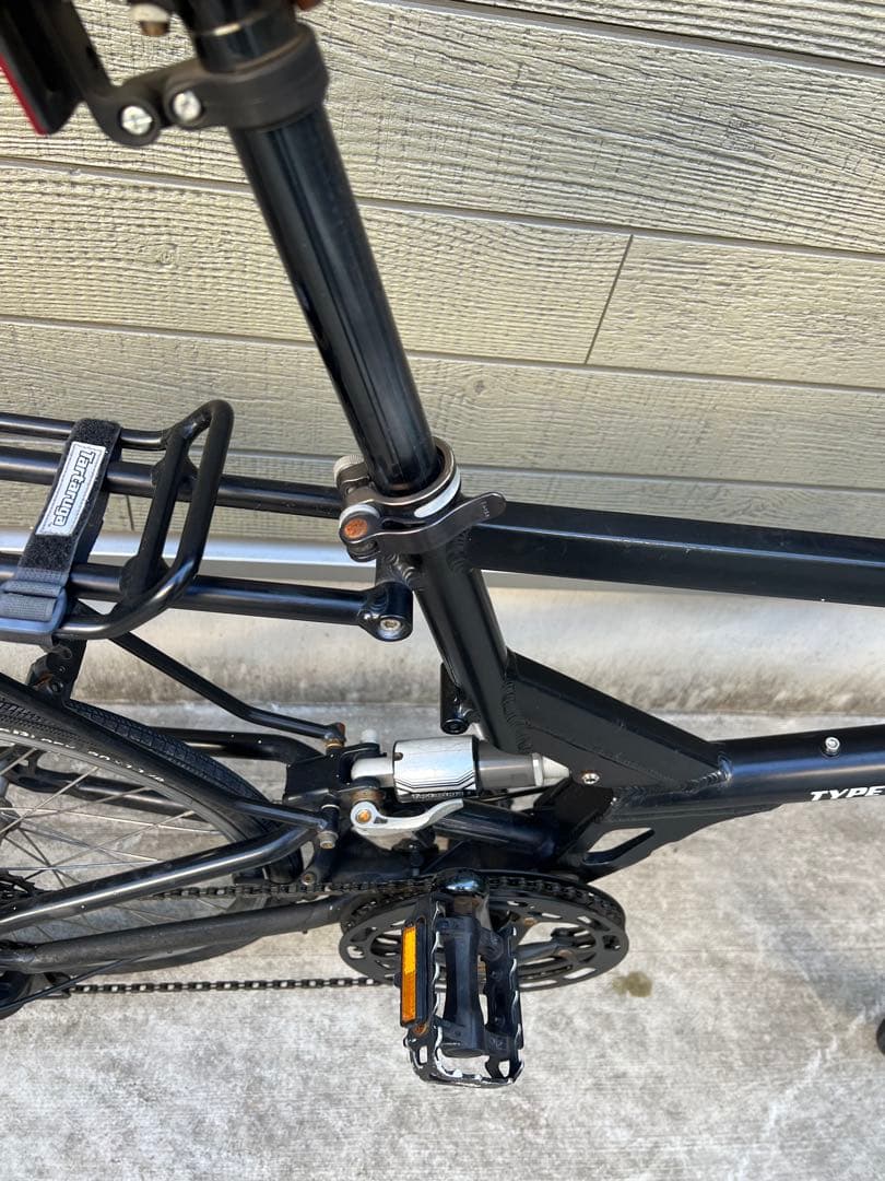 【引取り】　Tartaruga type s kk タルタルーガ　折り畳み自転車