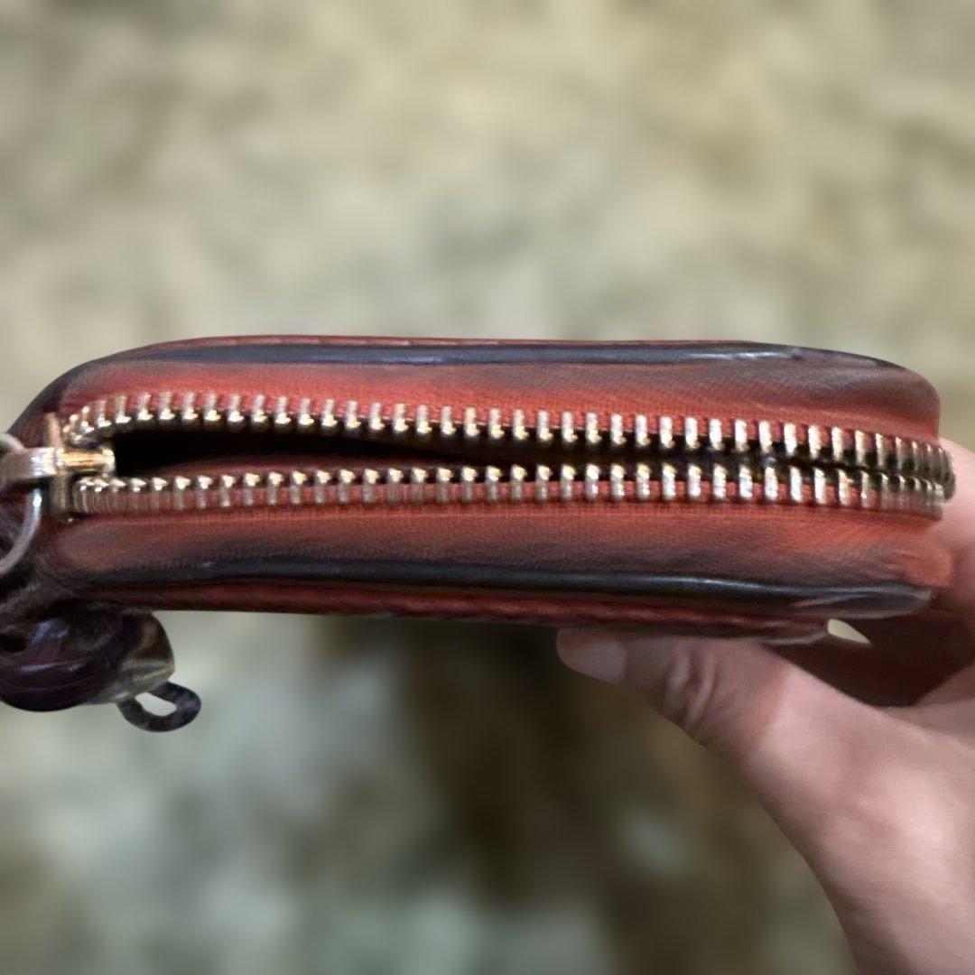 グッチ　長財布　茶色