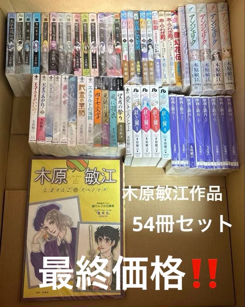 K*i様 摩利と新吾他　木原敏江作品54冊セット