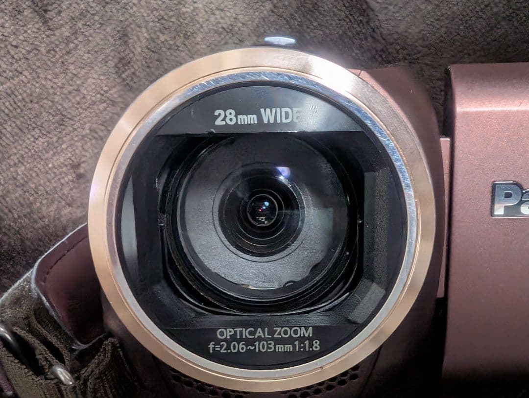 【中古】Panasonic ビデオカメラ HC-V550M（動作確認済み）