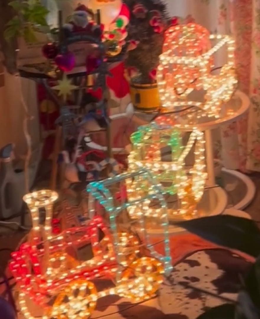 クリスマスイルミネーション❤️汽車ポッポ❤️