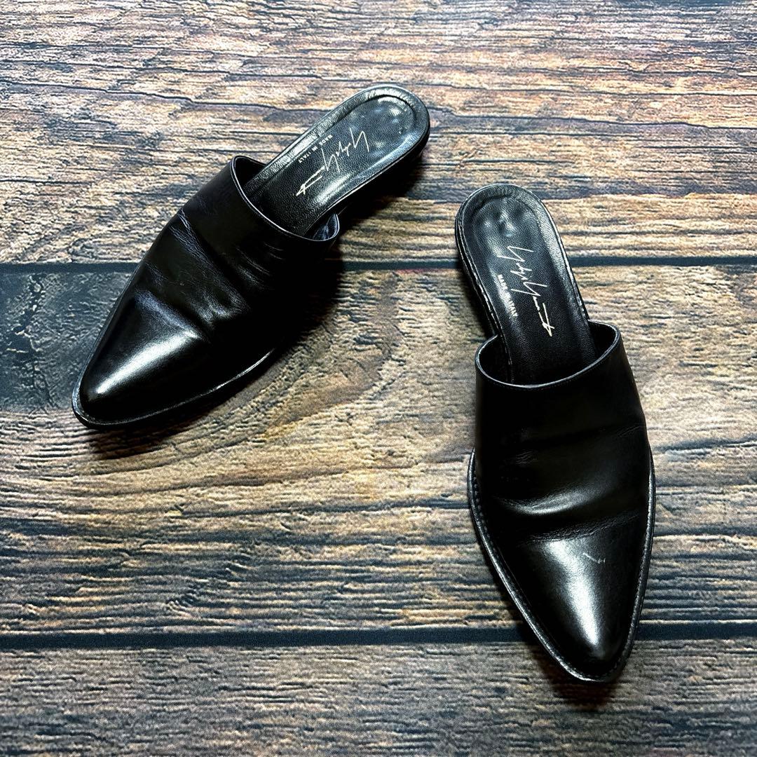 靴 YOHJI YAMAMOTO / mule pumps sandals
