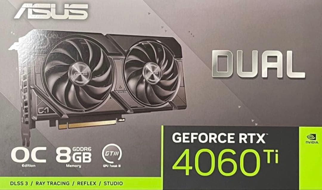 【未開封】GeForce RTX 4060 Ti EVO OC Edition