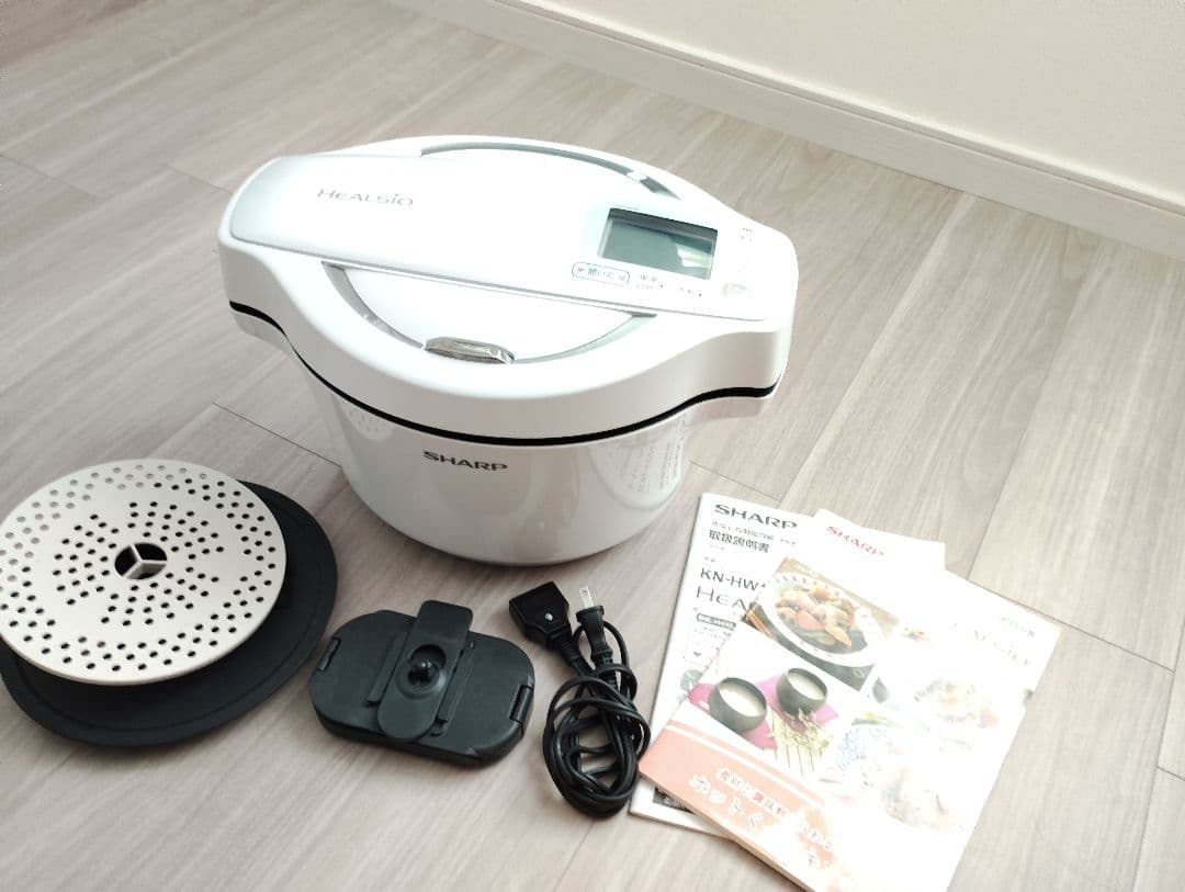 SHARP ヘルシオホットクック KN-HW16E 2019年製　使用数15回程