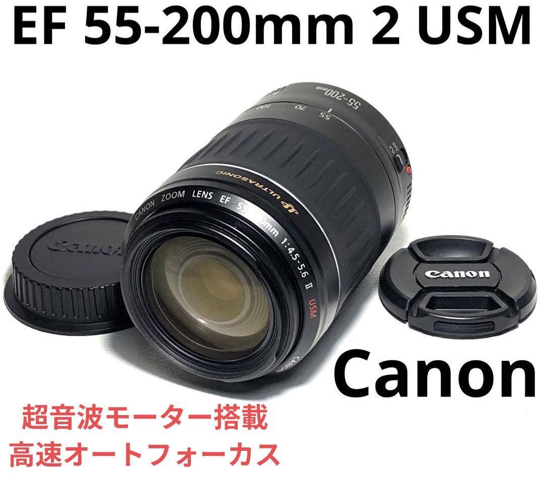 5月26日限定特価♪Canon EF 55-200mm Ⅱ USM