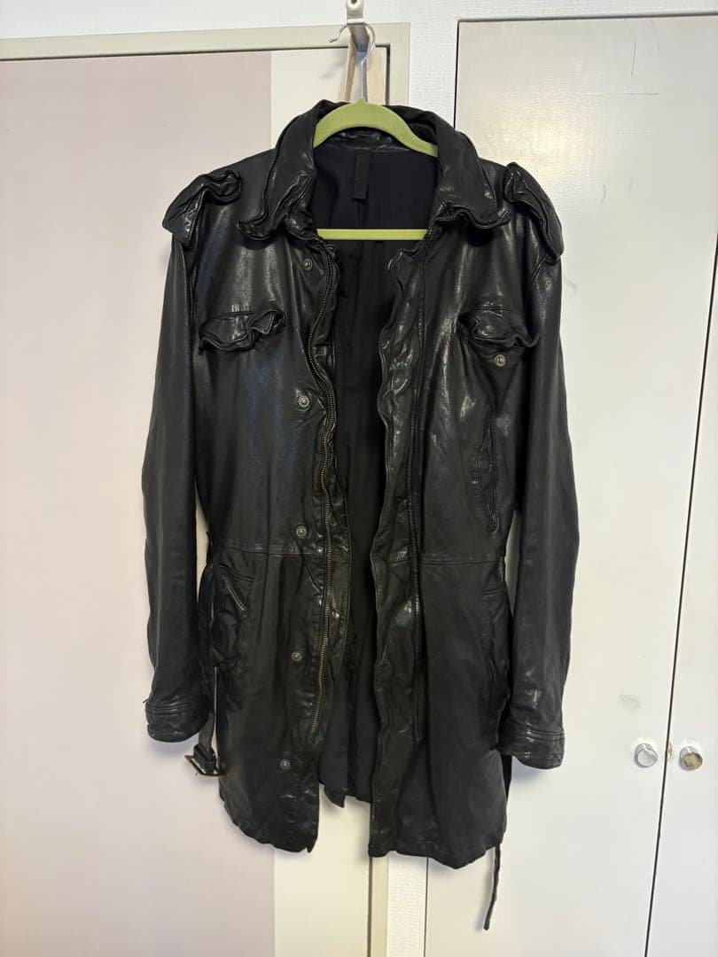 ジャケット・アウター vintage leather coat