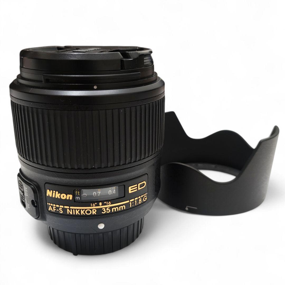 美品 Nikon ニコン AF-S NIKKOR 35mm f1.8 G ED
