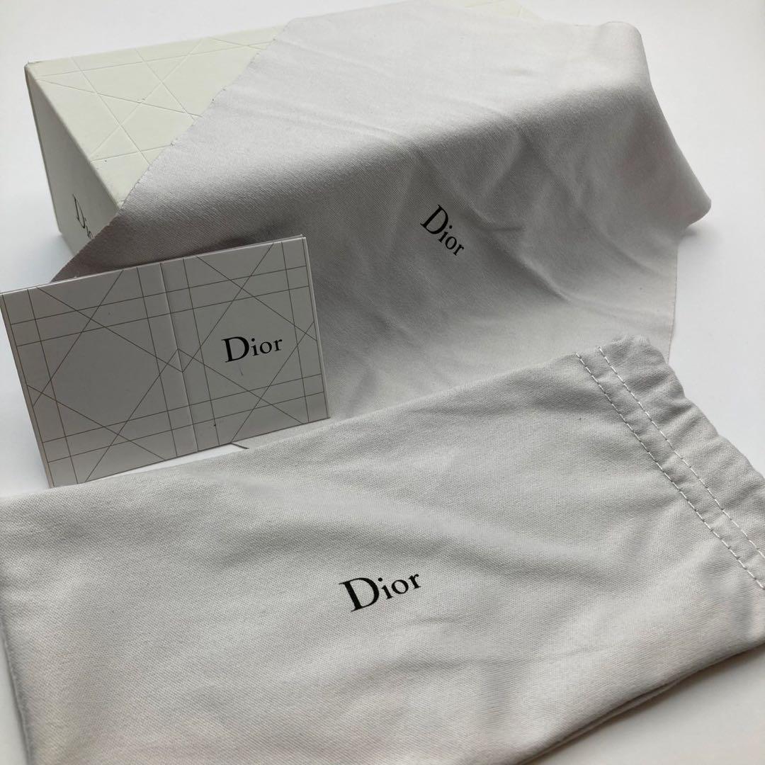 【極美品】ディオール　サングラス　InediteF スワロフスキー　デミ柄