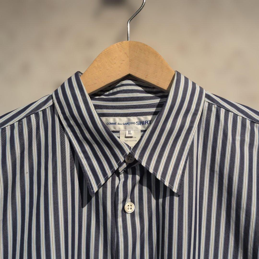 COMME des GARCONS SHIRT FOREVER ストライプシャツ
