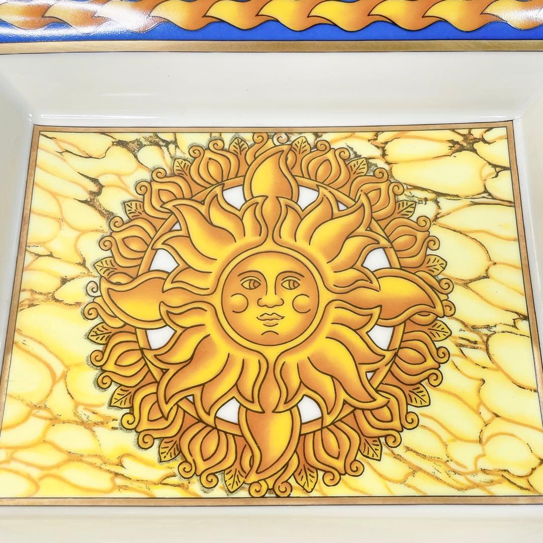✨極美品✨ HERMES アッシュトレイ 太陽 灰皿 アクセサリー 陶器