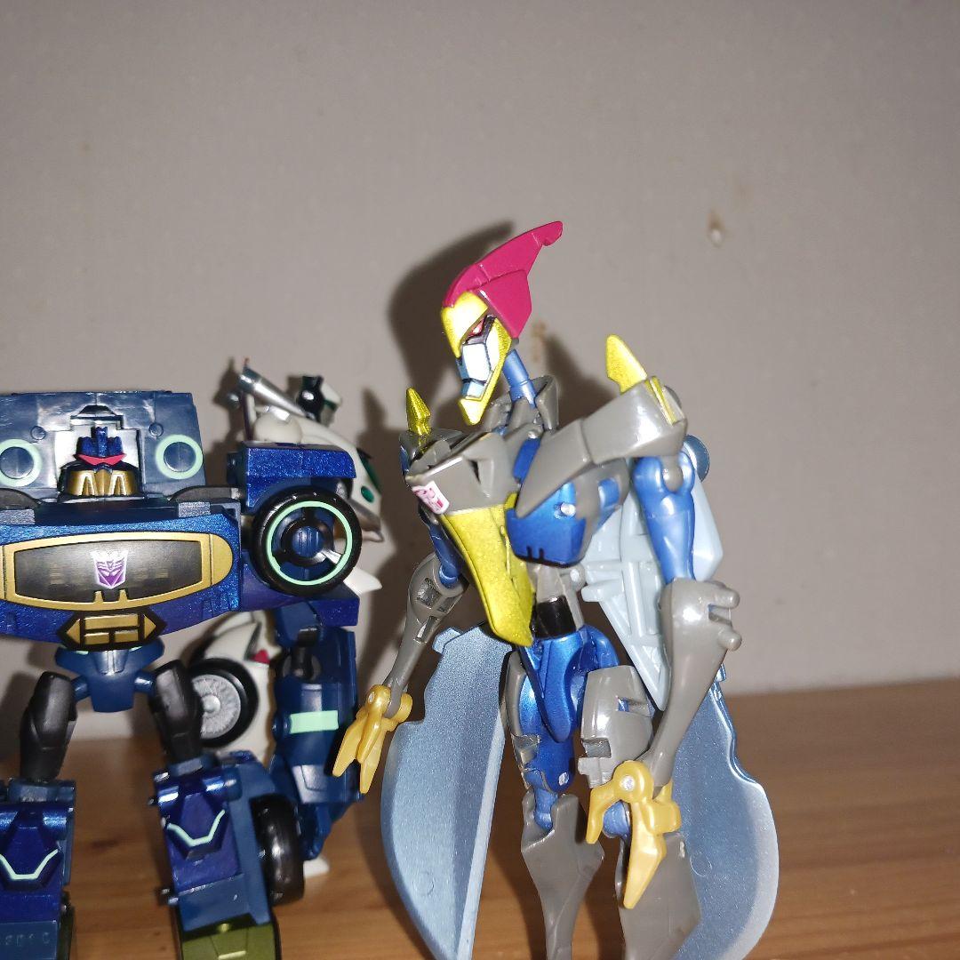 トランスフォーマー　アニメイテッド　ジャズ　スワープ　ブリッツウイング　セット