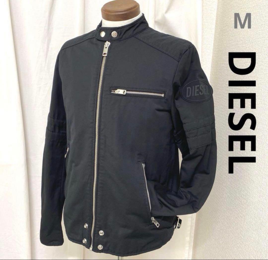 DIESEL ディーゼル コットン シングルライダース ブラック