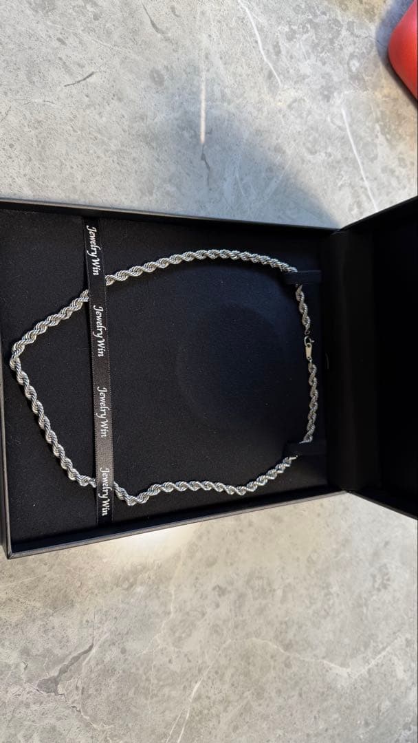 jewelryWin パイプロープ プラチナネックレス 最終値下げ