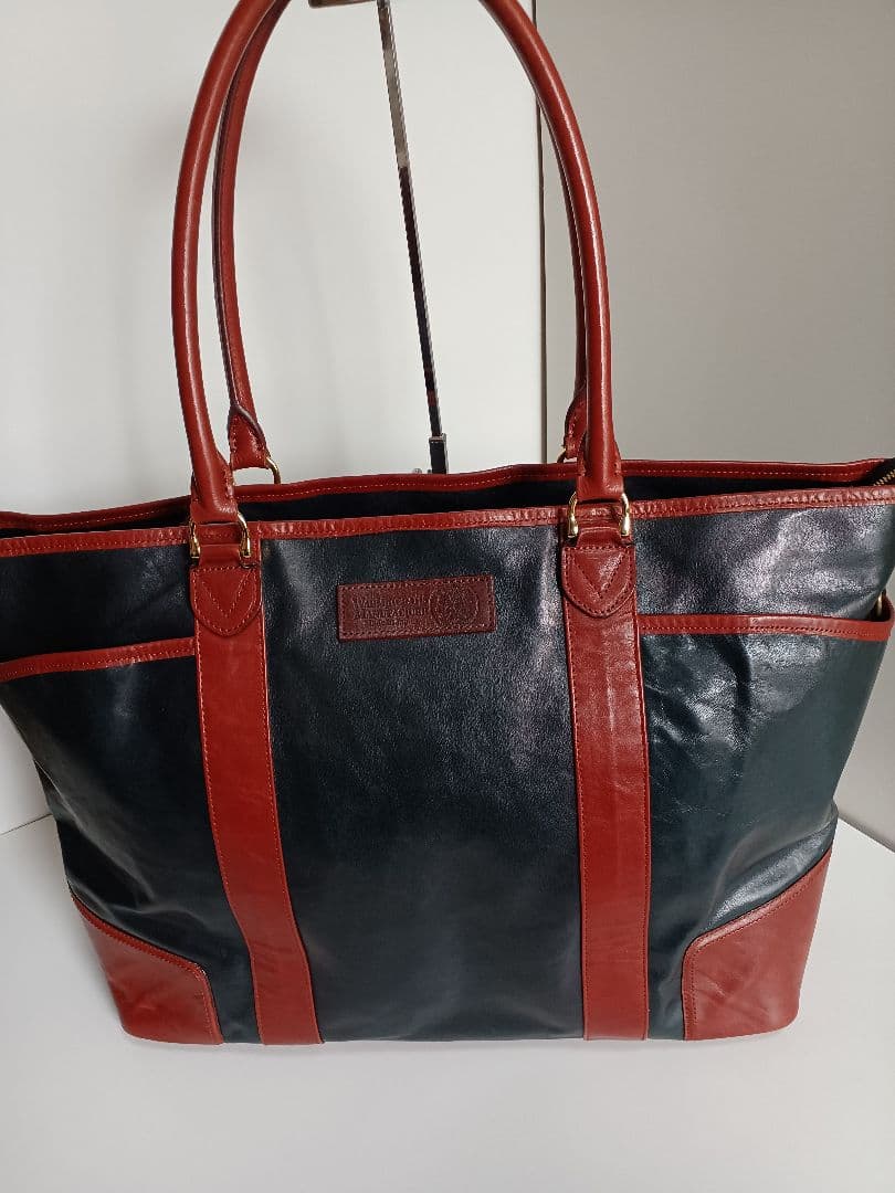 美品 ウォームスクラフツマニュファクチャー トートバック