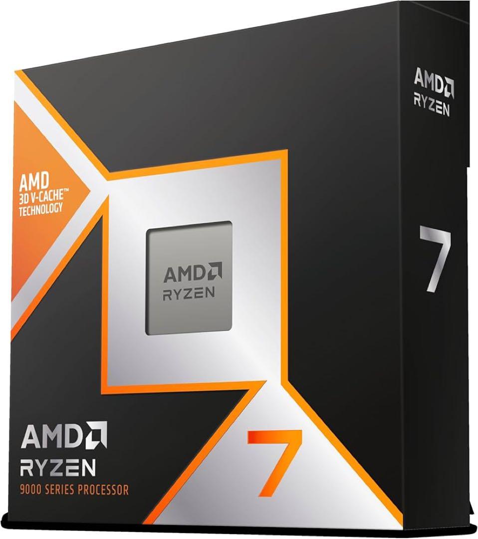 Ryzen 7 9800X3D BOX（新品未拆封）