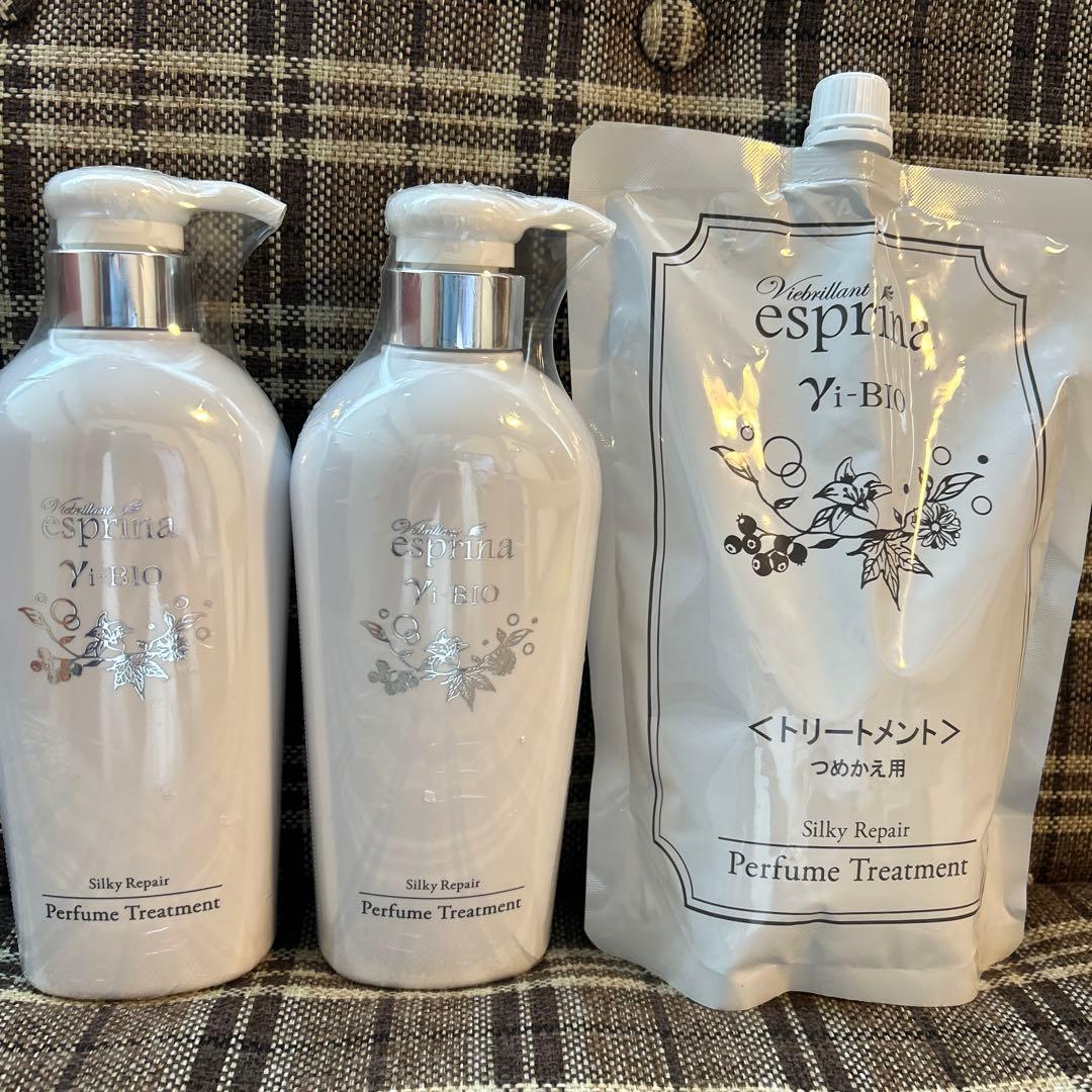 エスプリーナ viーBIOトリートメント2本　　詰め替え1個