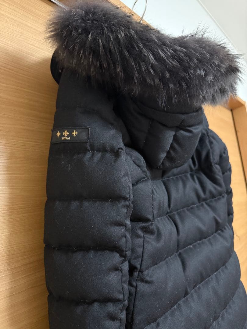 TATRAS ブラックダウンジャケット 即日発送