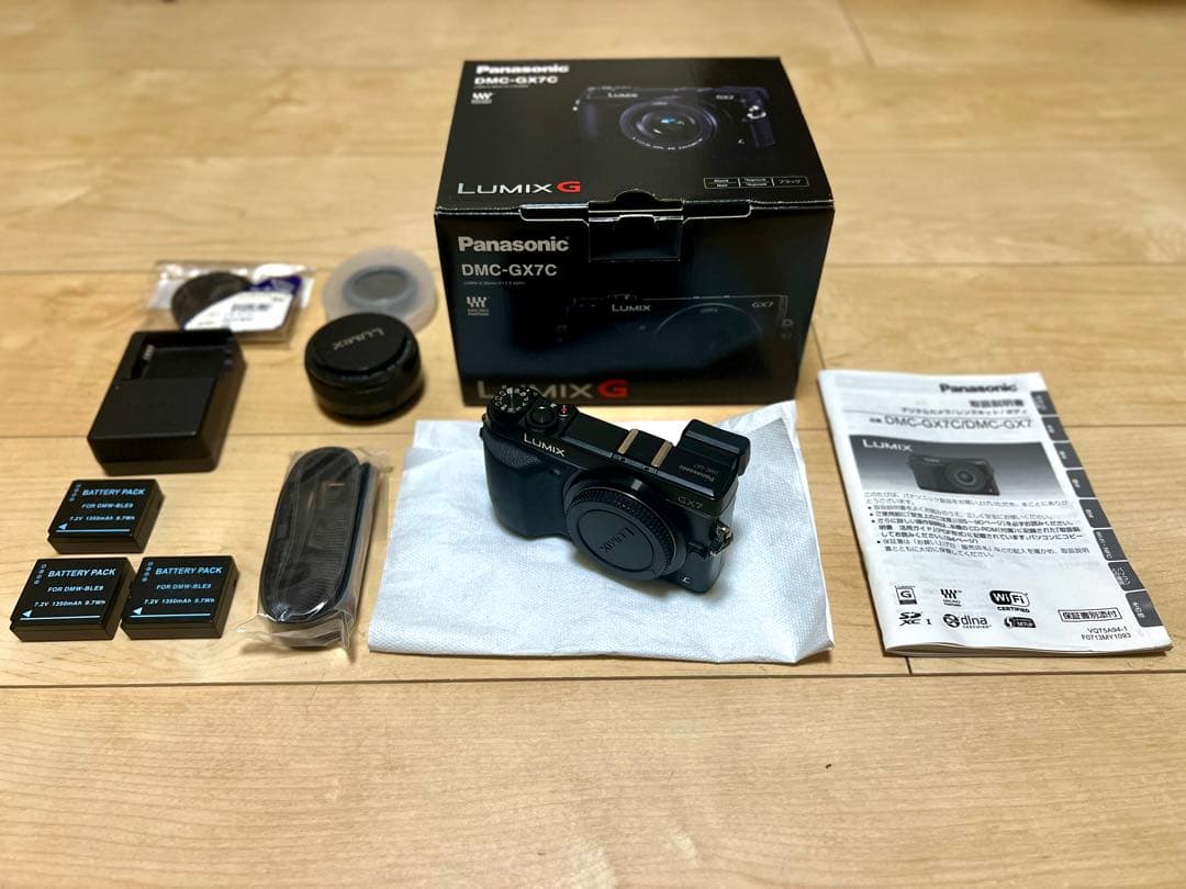 Panasonic DMC−GX7 DMC-GX7C パンケーキレンズセット