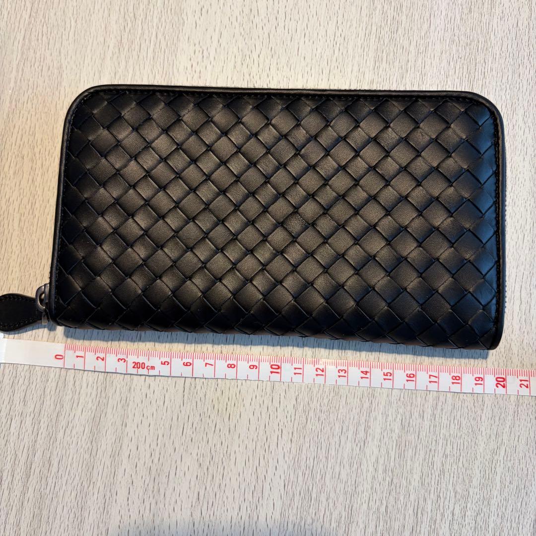 【未使用品】ボッテガ・ヴェネタ　BOTTEGA VENETA 長財布　ブラック
