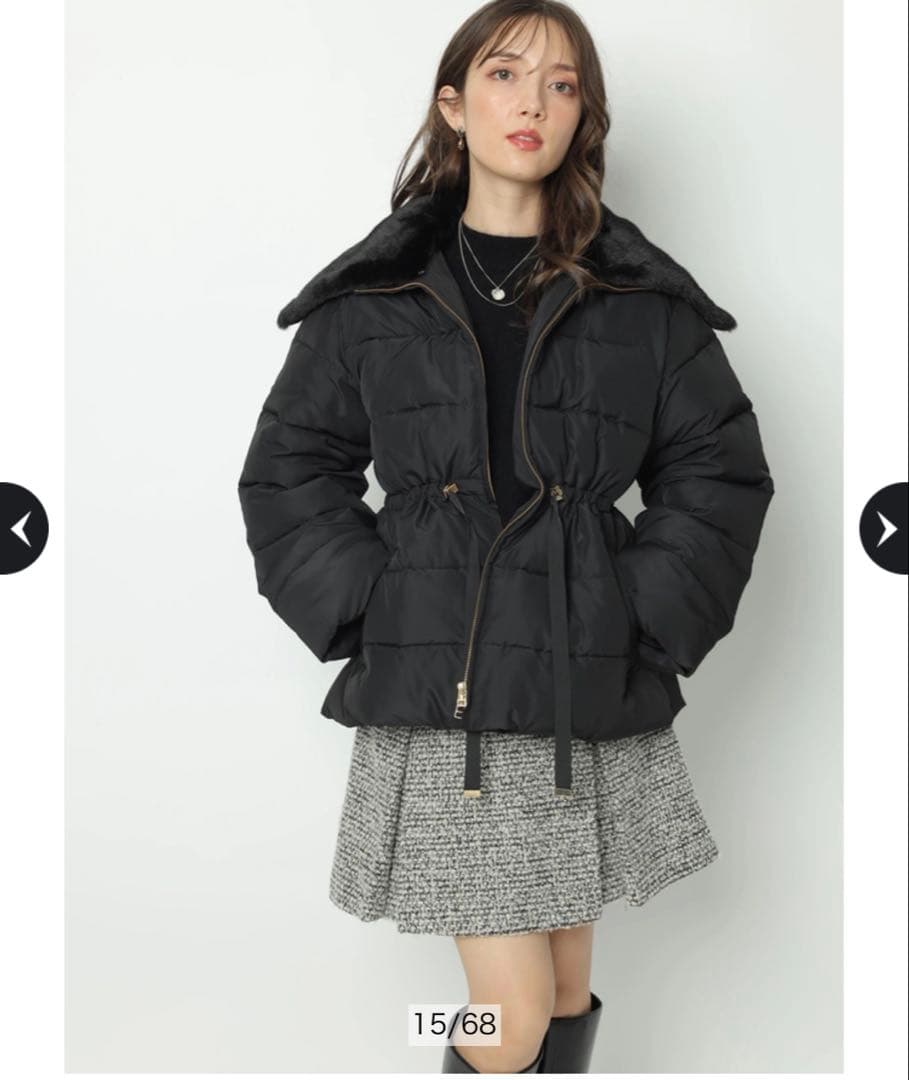 美品 アプワイザーリッシェ スタンドファーミドルコート Arpege story